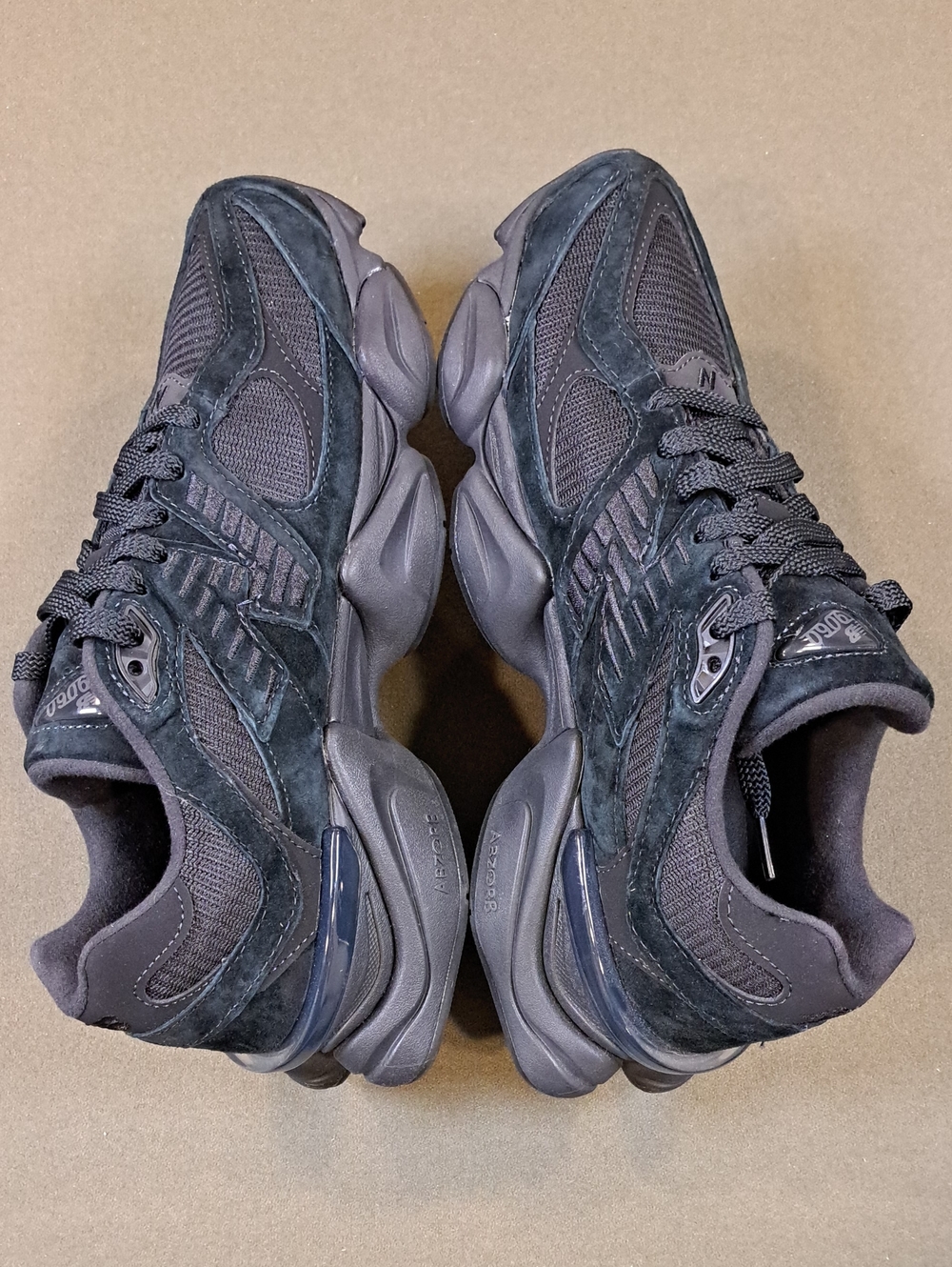 New Balance 9060 Sneakers - Color: Black/Black - Size: Unisex - M 9.5, W 11 D - Picture 7 of 10